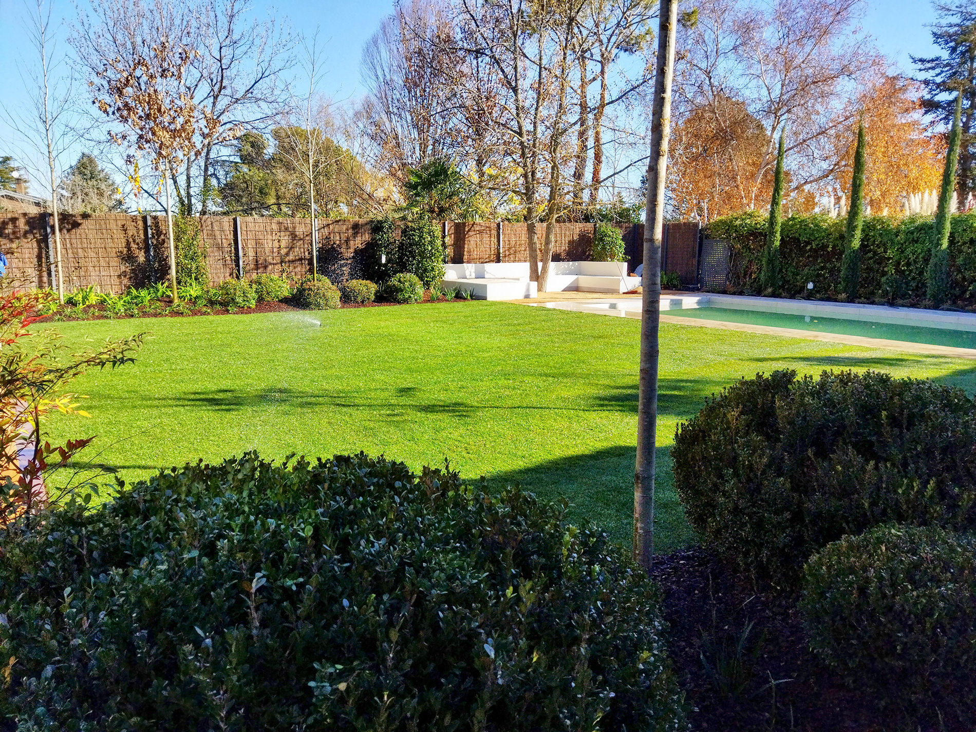 Paisajismo en Pozuelo de Alarcón para viviendas de alto nivel