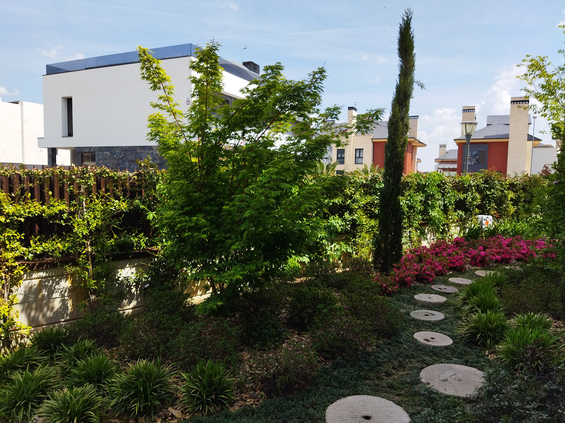 Diseño de jardines en Pozuelo de Alarcón