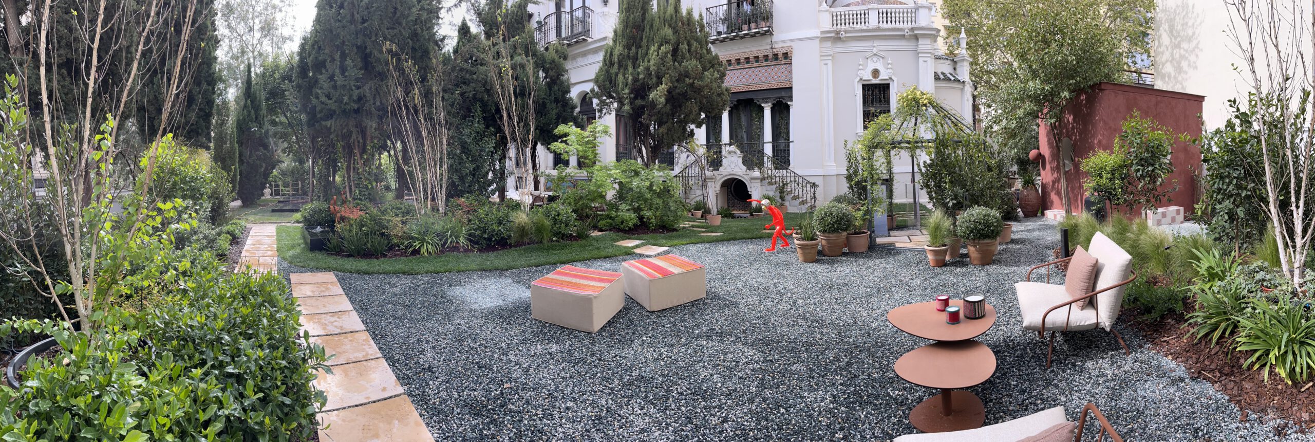 Proyecto de paisajismo para vivienda de alto nivel en Pozuelo